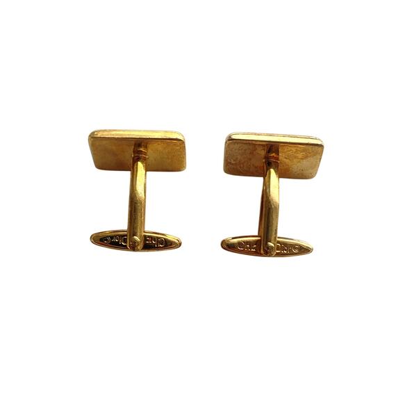Dior Gold Tone Cufflinks - Picture 3 of 8